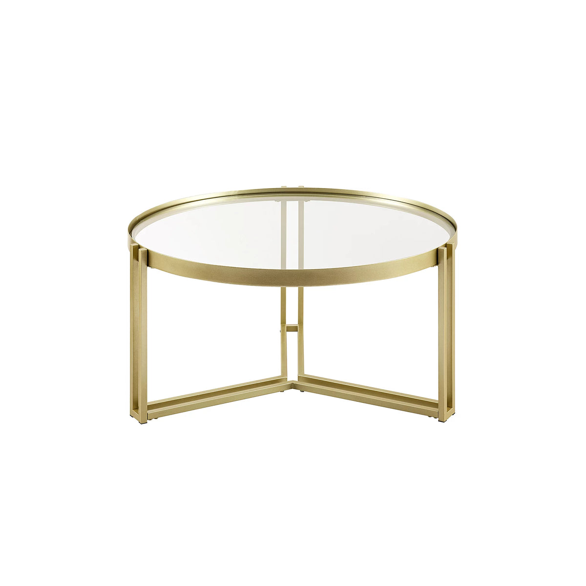 Round Glass Coffee Table I5463