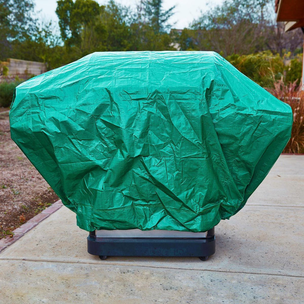 9 ft. x 9 ft. Weather-Resistant Drawstring Tarp T584283
