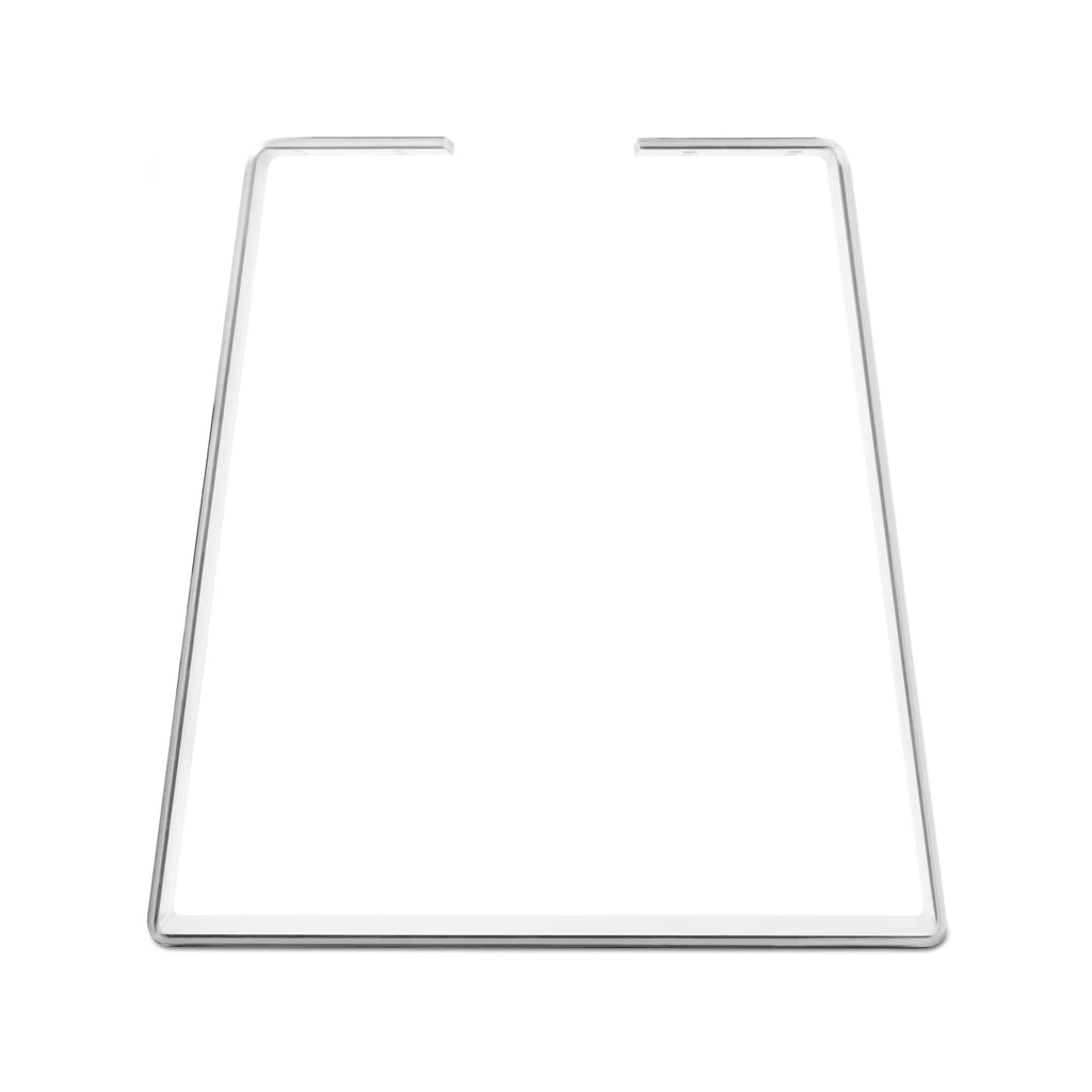 White Flat Bar Table Leg and Bench Base R4073