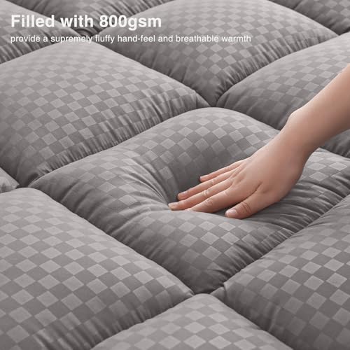 King Size 4 Inch Memory Foam Mattress Topper K919