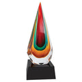 Art Glass Trophy 16.5 Inches O5800