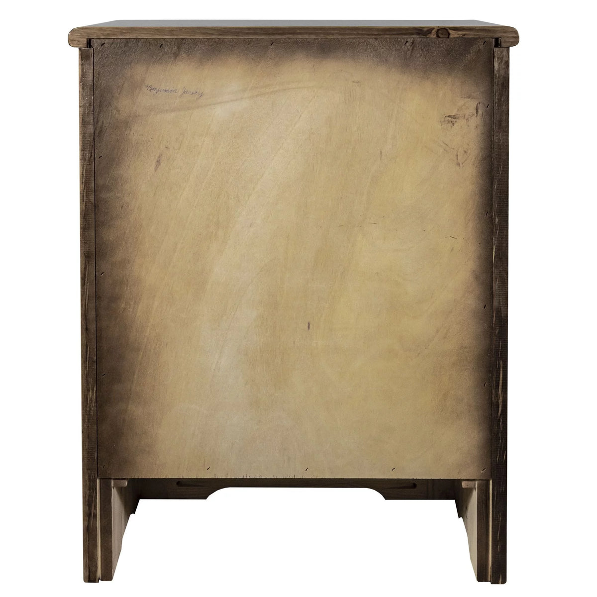 Accent Cabinet with Laser Engraved Wolf Design P569810