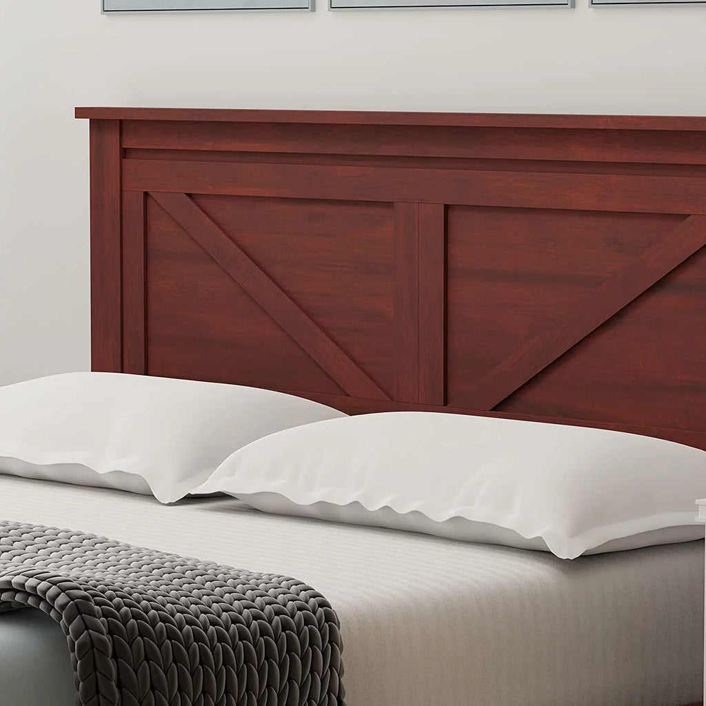 Solid Wood Platform Bed Full M673