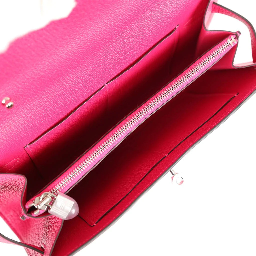 Rose Mexico Chevre Wallet R7659