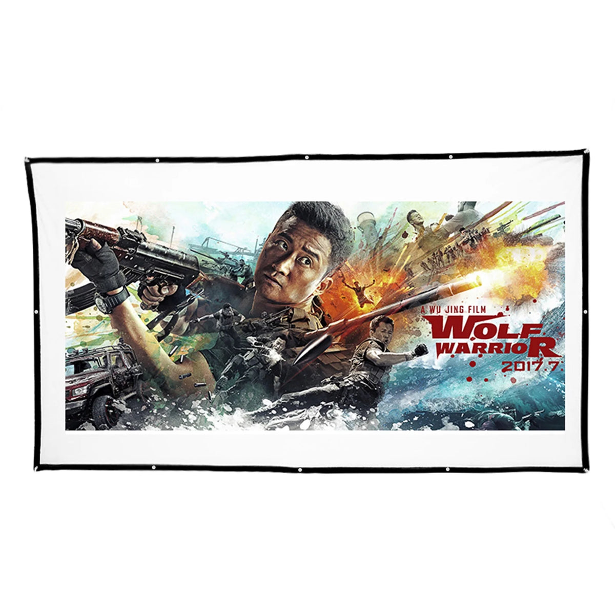 150 Inch 16 9 White Projector Screen N97345
