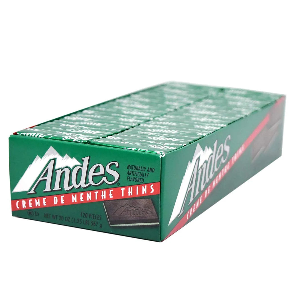 Rectangular Chocolate Sandwich Mint Candies - 20 Oz, 120 Count Z803795
