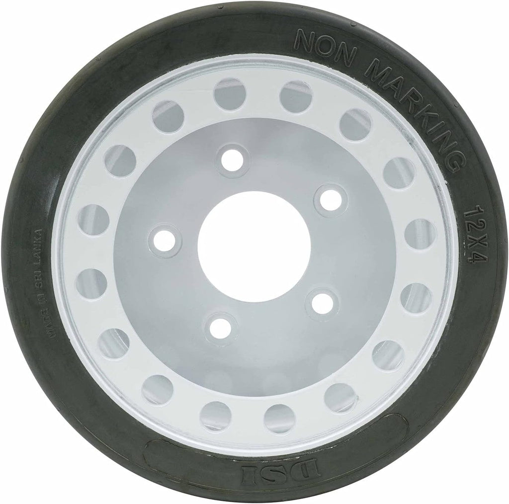 Scissor Lift Tires 12 x 4 Non-Marking Wheel Assembly Z84721