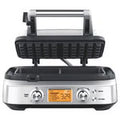Brushed Stainless Steel 2 Slice Waffle Maker F5007