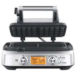 Brushed Stainless Steel 2 Slice Waffle Maker F5007