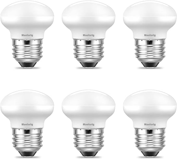R14 LED Bulb, 3W 300 Lumens, 2700K Soft White, E26 Base, Pack of 6 F686689