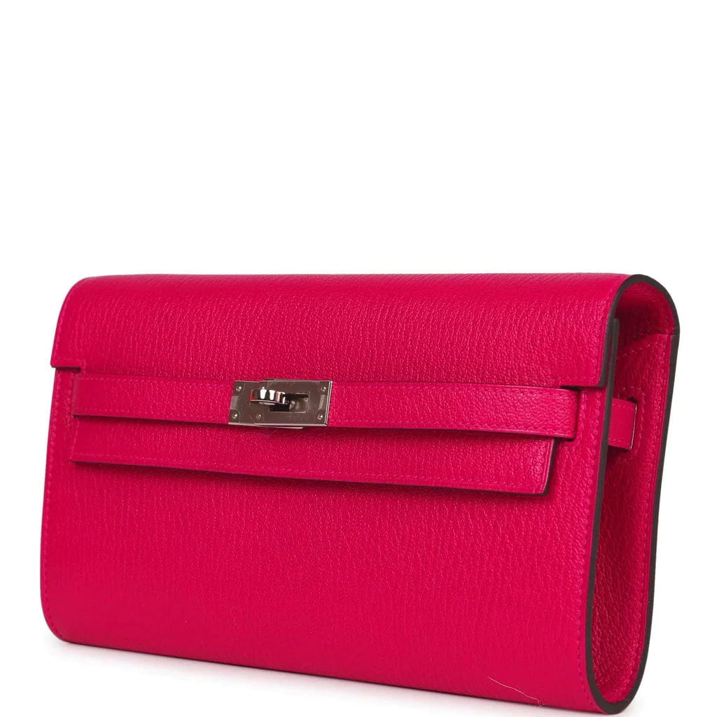 Rose Mexico Chevre Wallet R7659