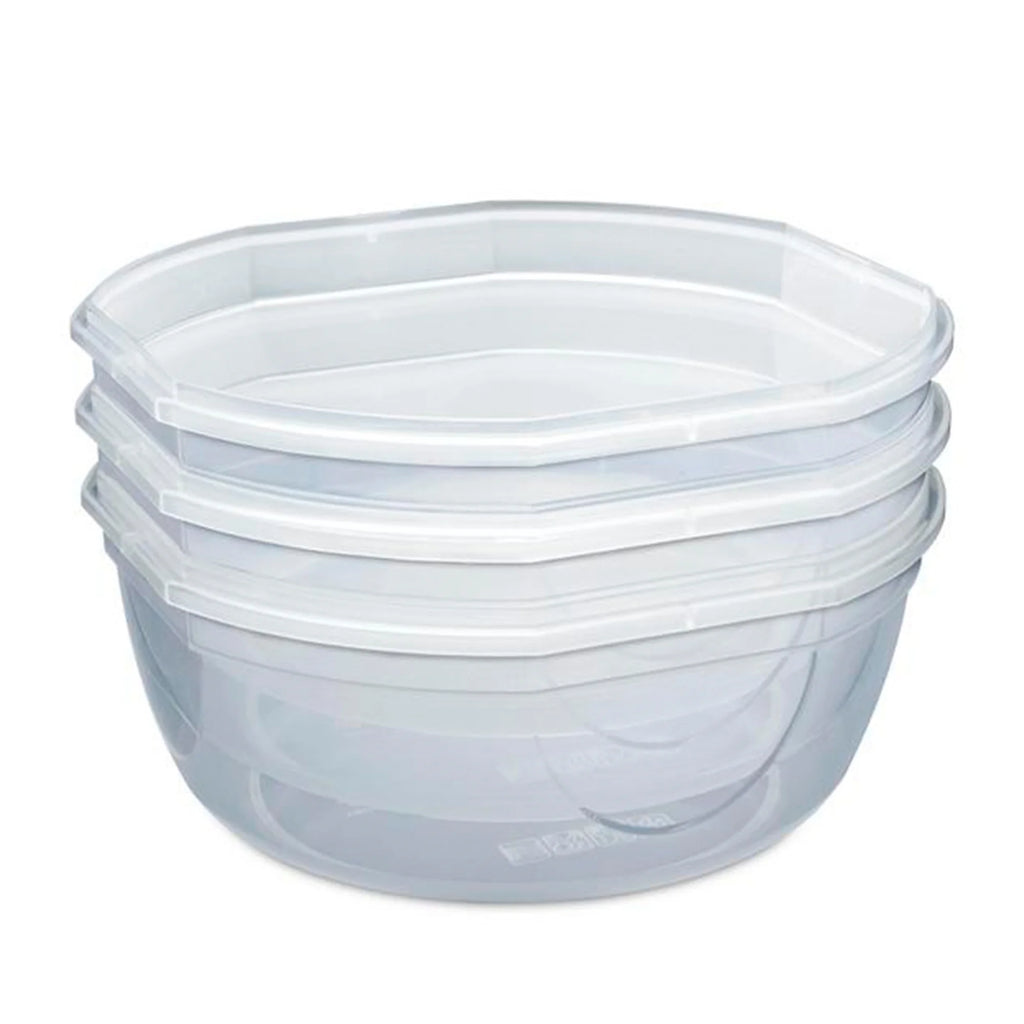 8.10 Quart Plastic Food Storage Bowl Container, 2 Pack K1069