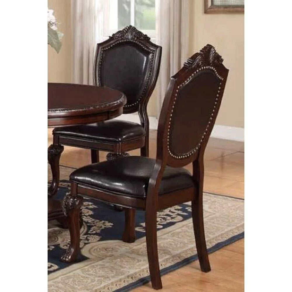 Brown Set of 2 Dining Chairs B8143