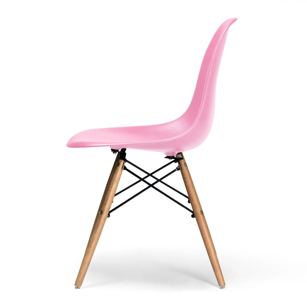 Pink Set of 2 Side Chairs V447493