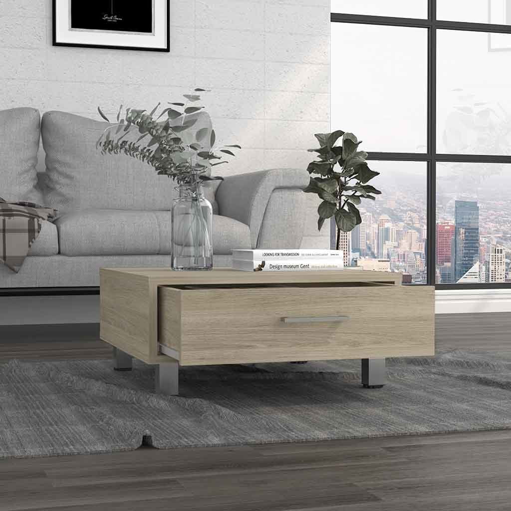Pine Coffee Table with Drawer E33960