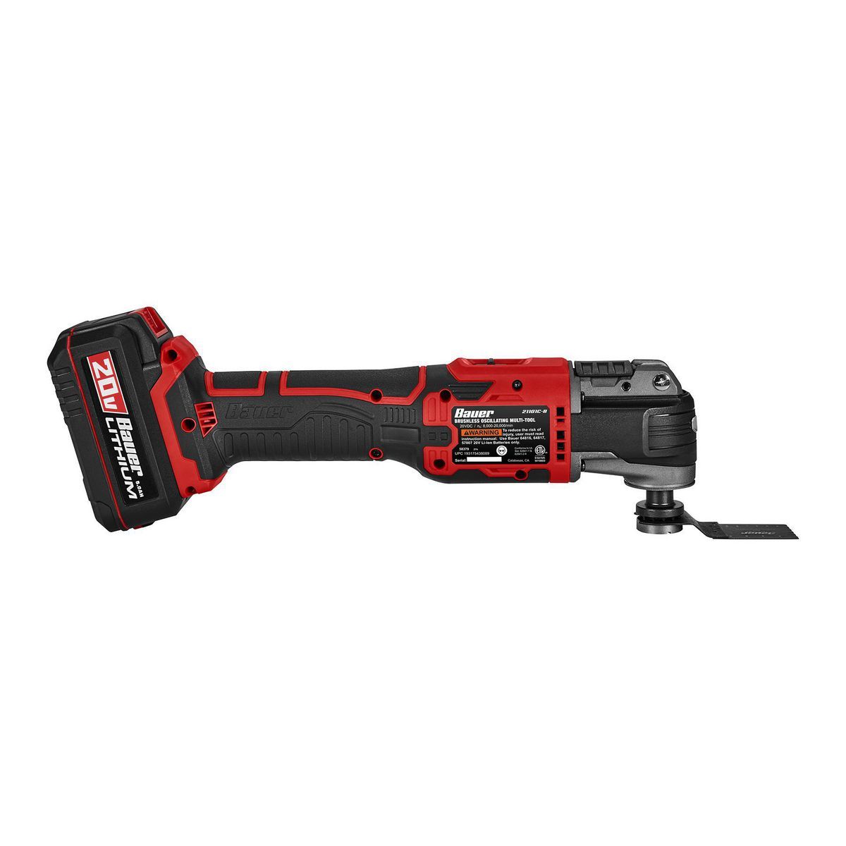 20V Brushless Cordless Variable-Speed Oscillating Multi-Tool L5377