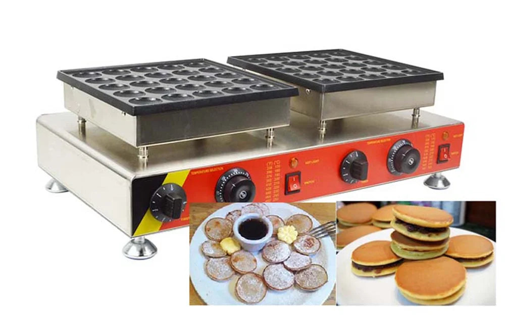 50 Holes Electric Pancake Machine Mini Waffle Dorayaki Maker V2825
