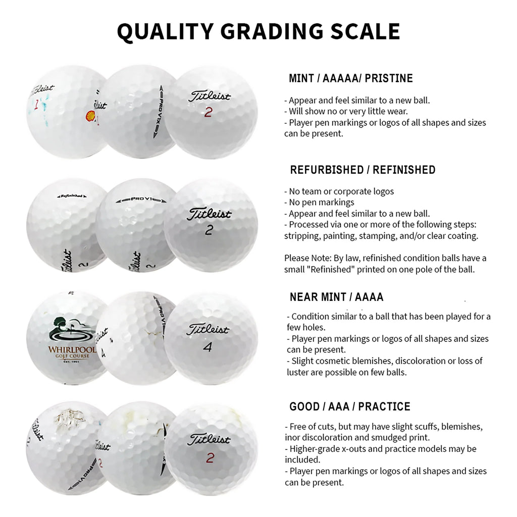 White 48 Pack Golf Balls K8077