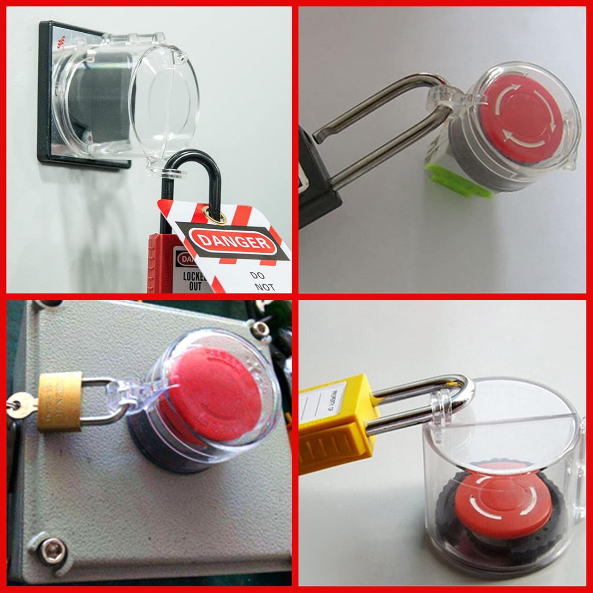 Lockout Tagout Kit with 69 Component M246274