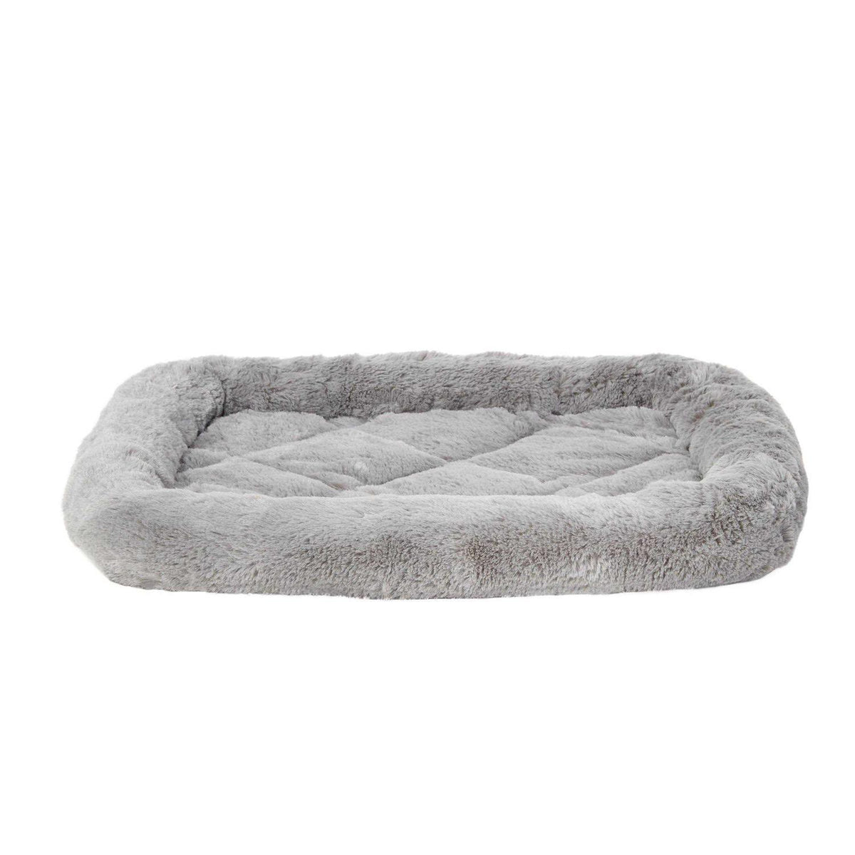 Grey Plush Crate Mat X7209
