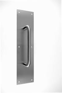 Satin Stainless Steel Pull Plate I687696