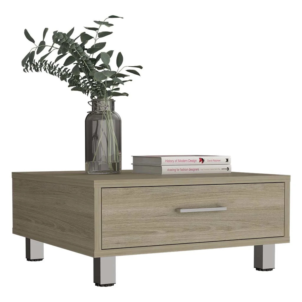 Pine Coffee Table with Drawer E33960