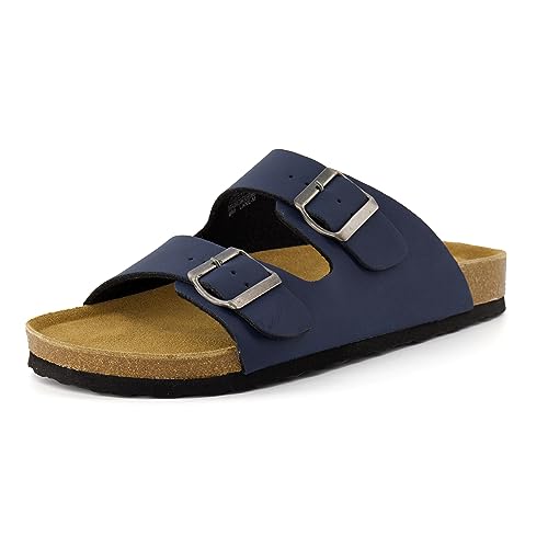 Cork Footbed Mens Leather Sandals T277413