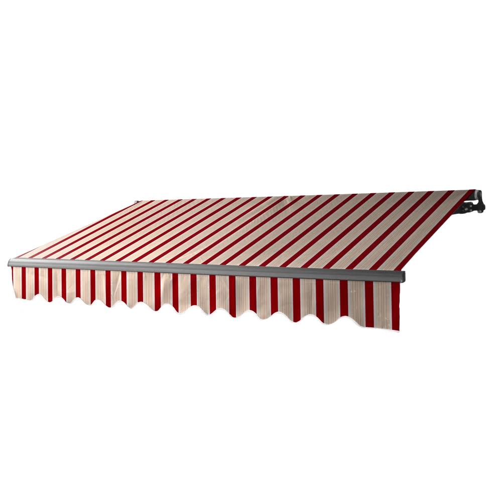 Black Frame Retractable Patio Awning 12 x 10 ft H9953