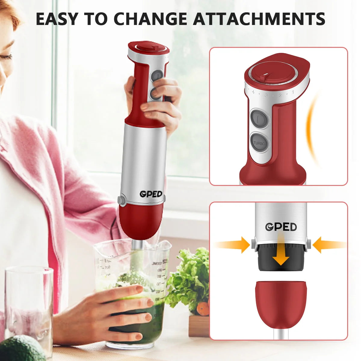 5-in-1 Immersion Hand Blender O8147