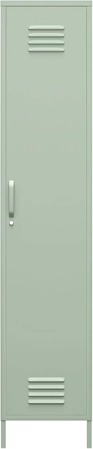 Black Metal Locker Storage Cabinet V824872