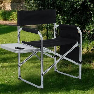 Folding Director's Chair with Side Table R880539