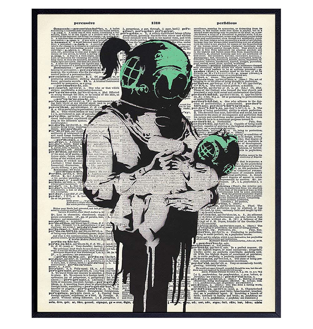 Banksy Poster 8x10 Graffiti Wall Decor Street Art D443
