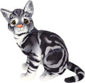Brown 10-Inch Cat Stuffed Animal Plush Toy T6727