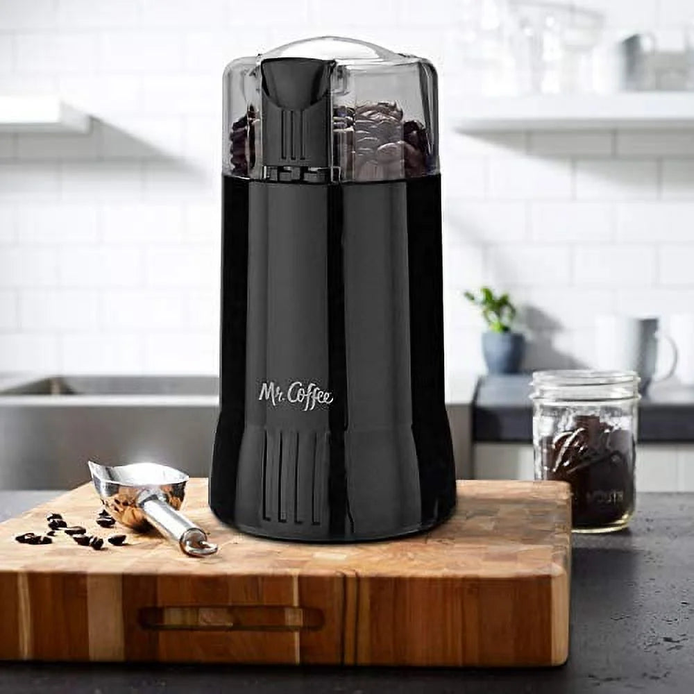Black Electric Coffee Bean Spice Grinder V7813