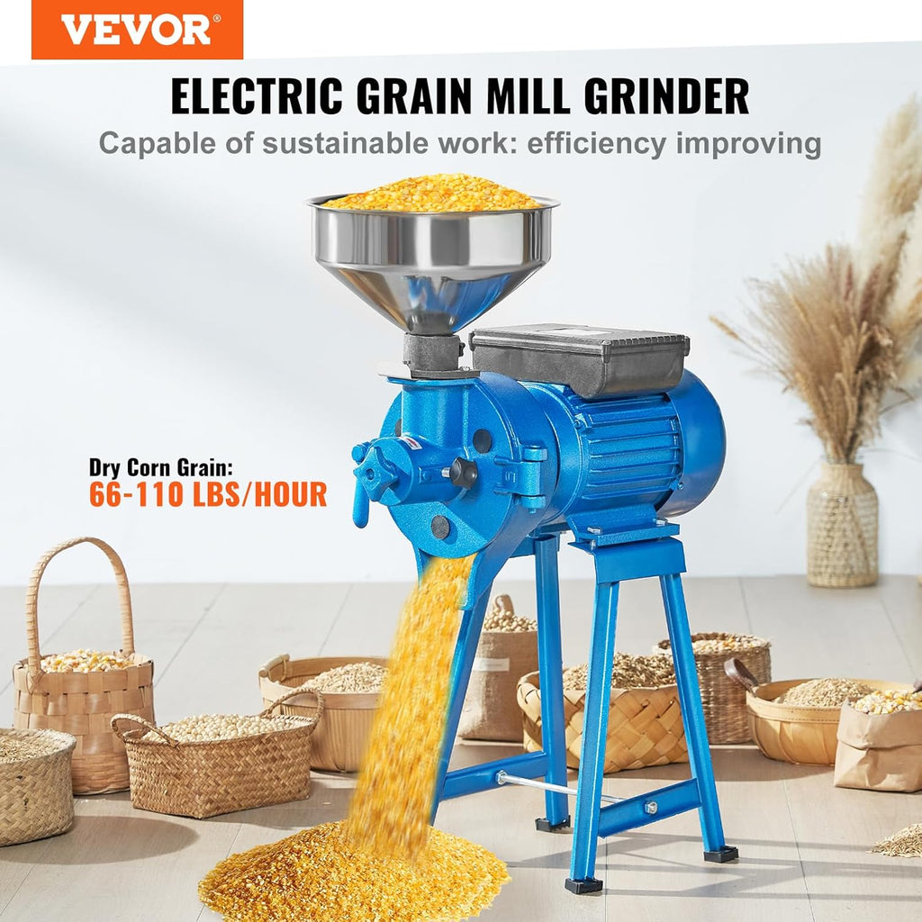 1500W 110V Electric Grain Mill Grinder X46119