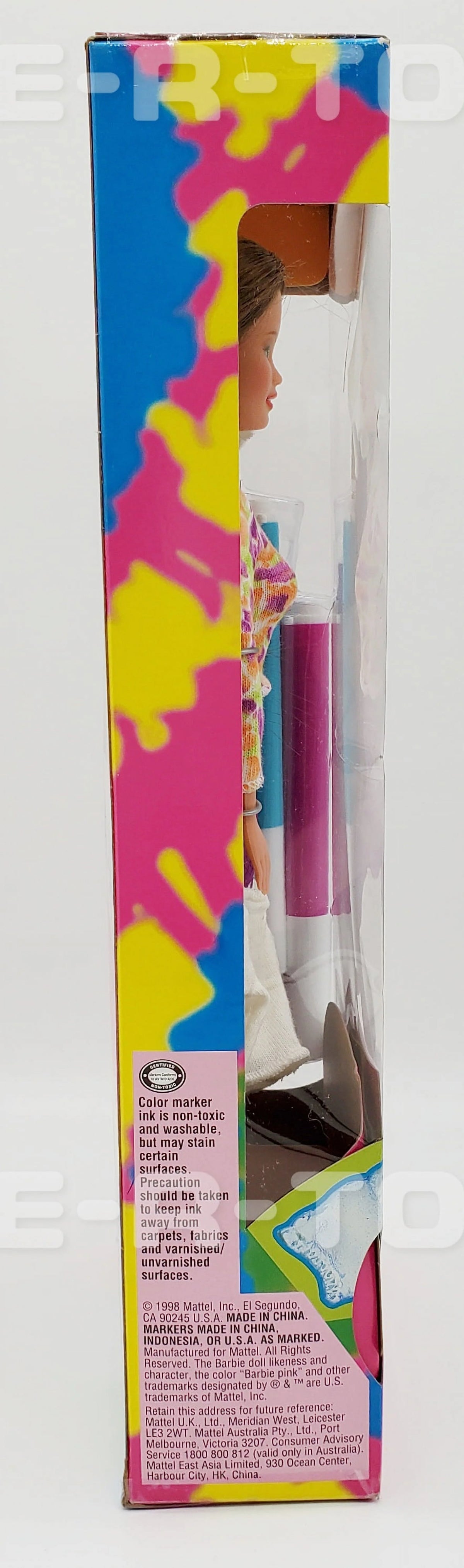Tie Dye Barbie Doll H16676