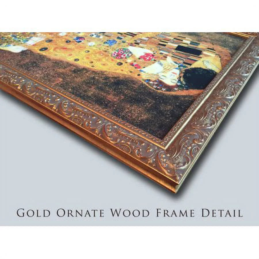 Gold Ornate Wood Framed Art Print B3359