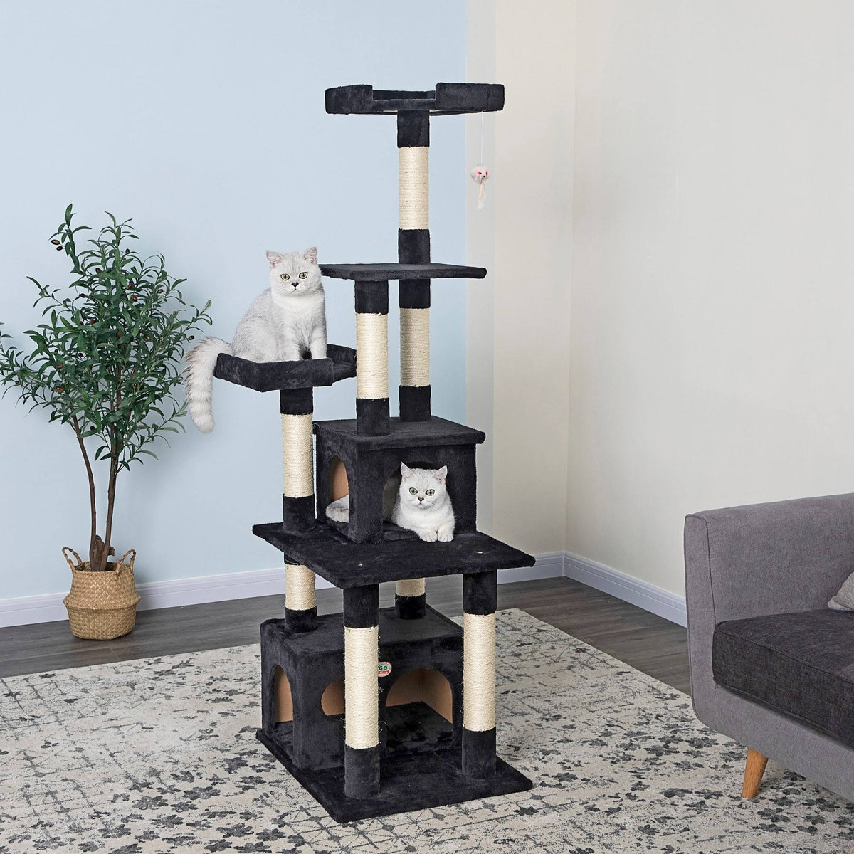 67 in. Cat Tree Condo K932889