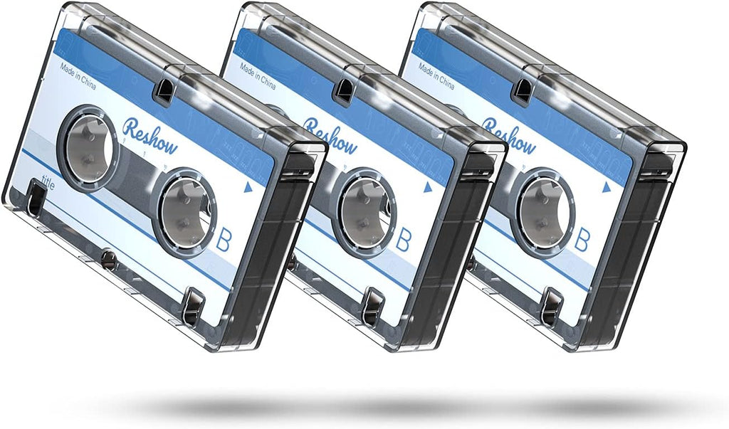 3 Pack Micro Cassette Tapes Blank for Recording MC-60 Minutes O89717