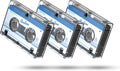 3 Pack Micro Cassette Tapes Blank for Recording MC-60 Minutes O89717
