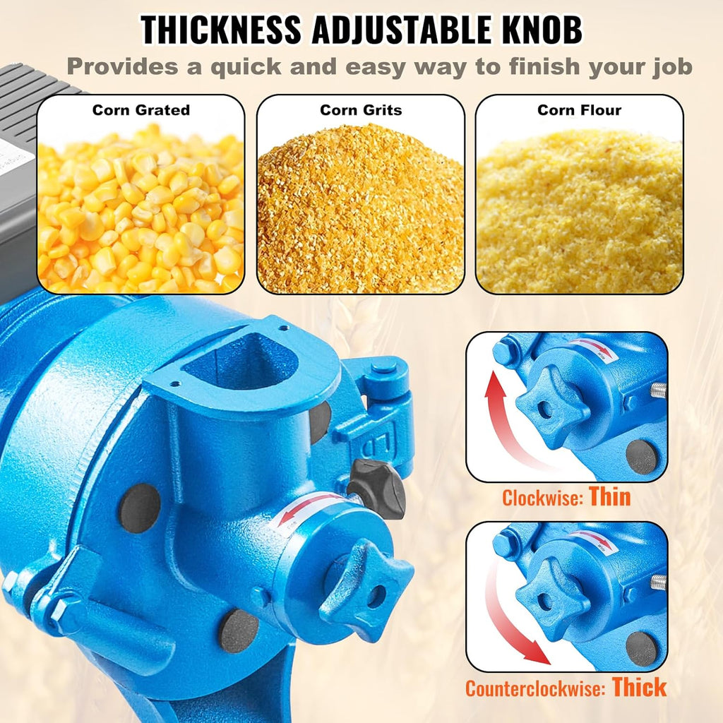 1500W 110V Electric Grain Mill Grinder X46119