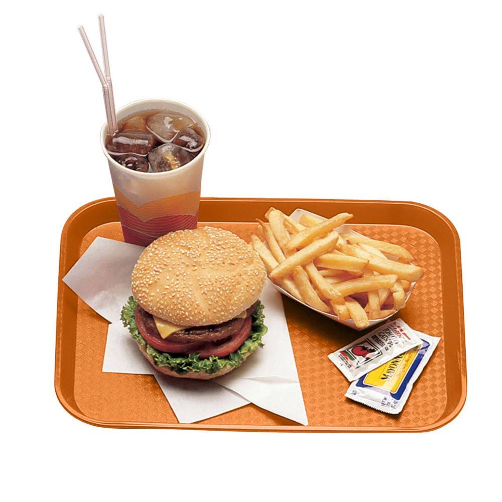 Orange Fast Food Tray - Dozen G81651