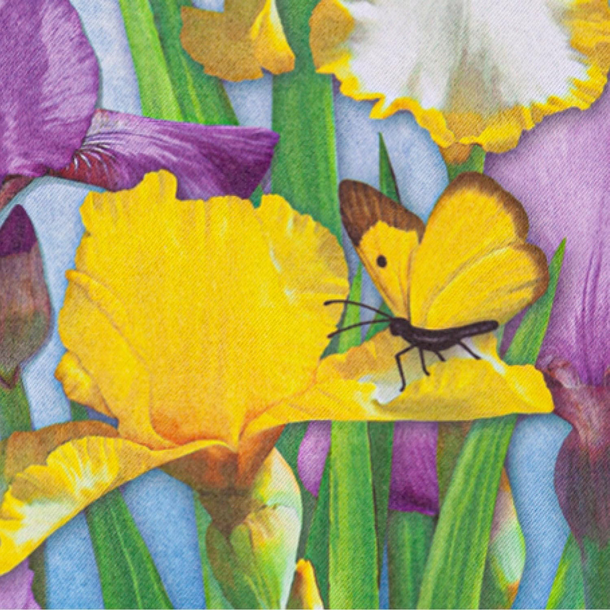 Suede Garden Flag 12x18 double sided Q674215