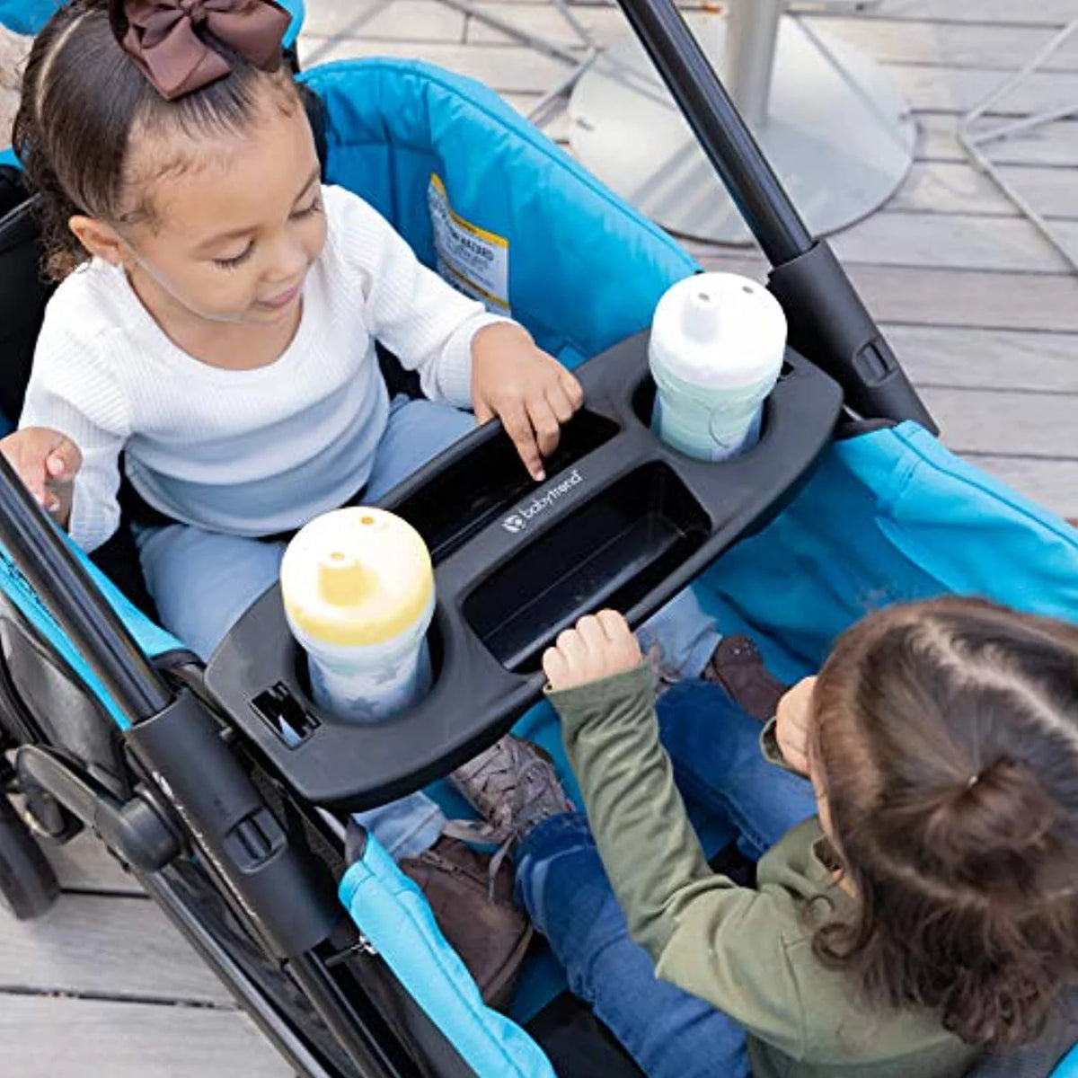 Gray Wagon Stroller D2170