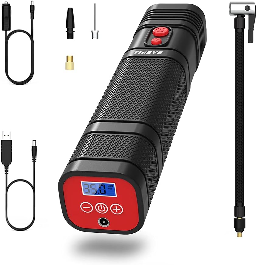 Portable Air Compressor with Digital Pressure Gauge 120 PSI H7773