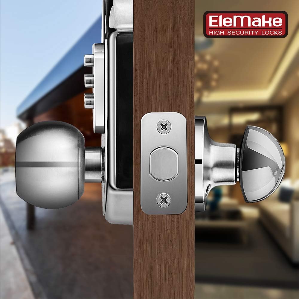 Keyless Entry Door Lock Deadbolt Keypad Mechanical Stainless Steel Z93112
