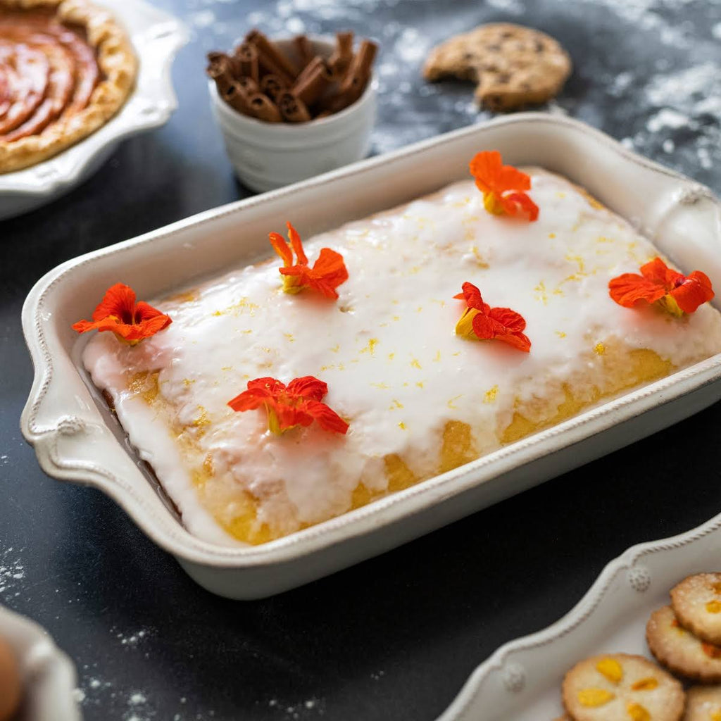Rectangular Baker Whitewash H38714