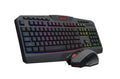 Wireless RGB Gaming Keyboard and 8000 DPI Gaming Mouse with 10 Multimedia Keys A59117