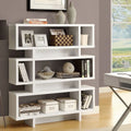 White Modern Bookcase Bookshelf Z908505