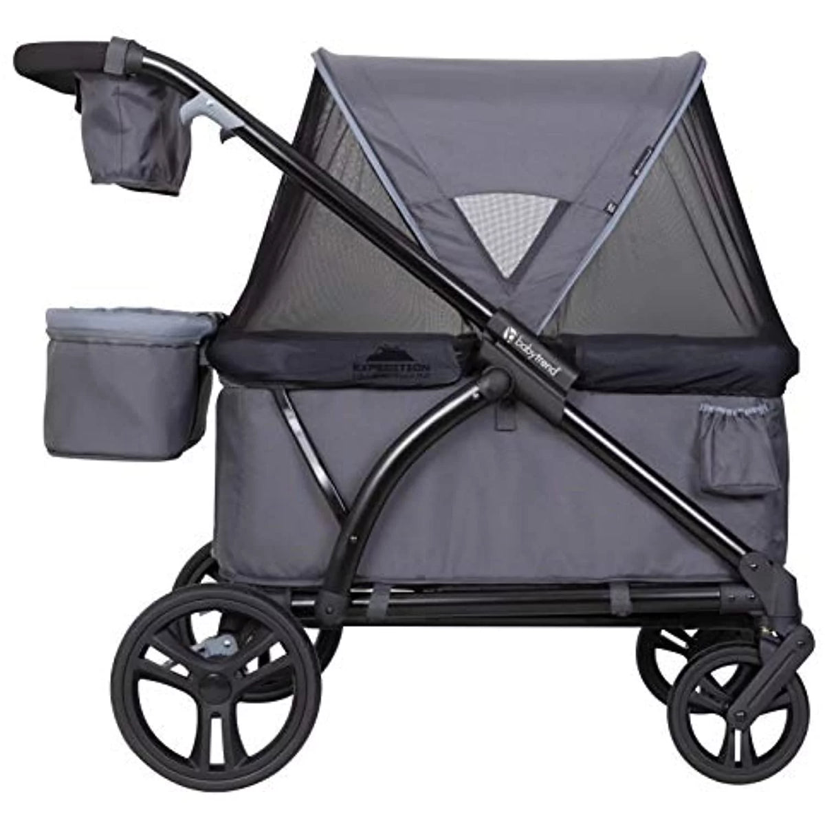 Gray Wagon Stroller D2170